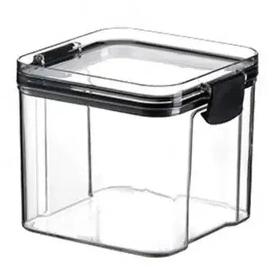 Multipurpose Food Storage Containers Set - Clear Jars with Lids for Cereal, Candy, and Dry Goods