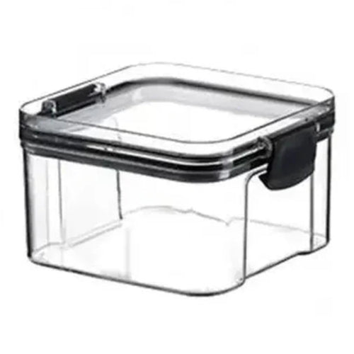 Multipurpose Food Storage Containers Set - Clear Jars with Lids for Cereal, Candy, and Dry Goods