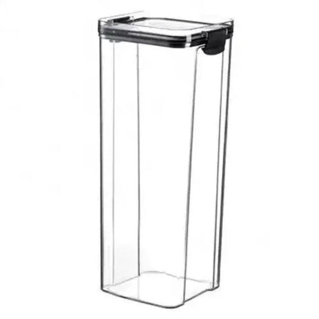 Multipurpose Food Storage Containers Set - Clear Jars with Lids for Cereal, Candy, and Dry Goods